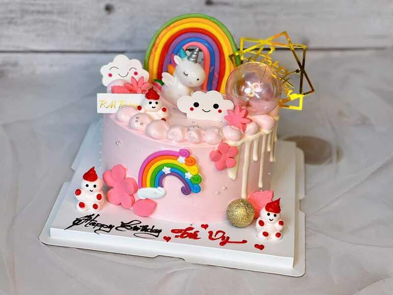 BÁNH KEM CÔNG VIÊN CẦU VỒNG