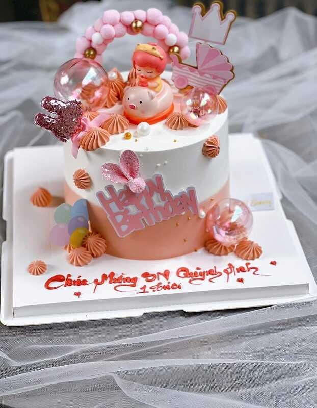 BÁNH KEM BÉ HEO HỒNG