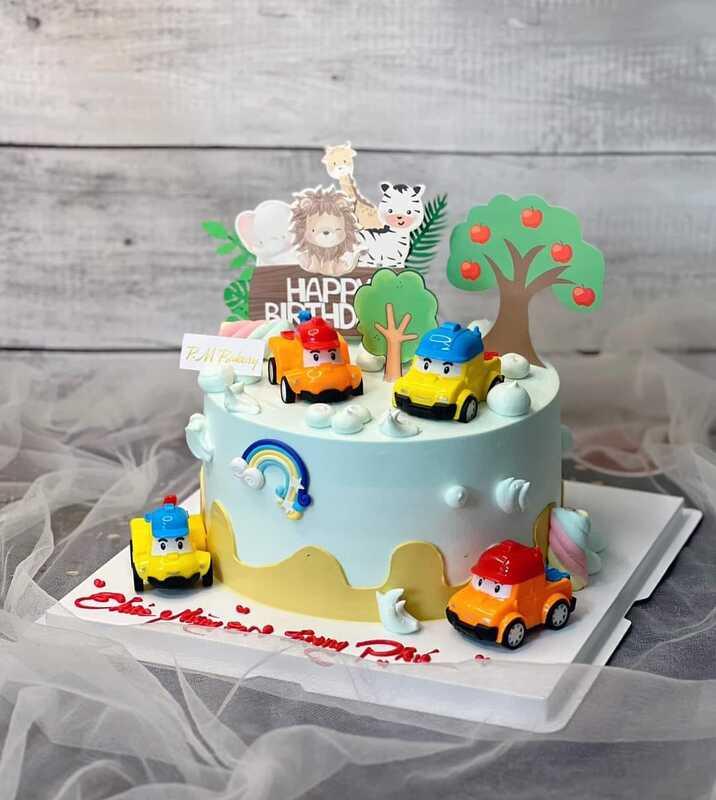 BÁNH KEM VƯỜN THÚ