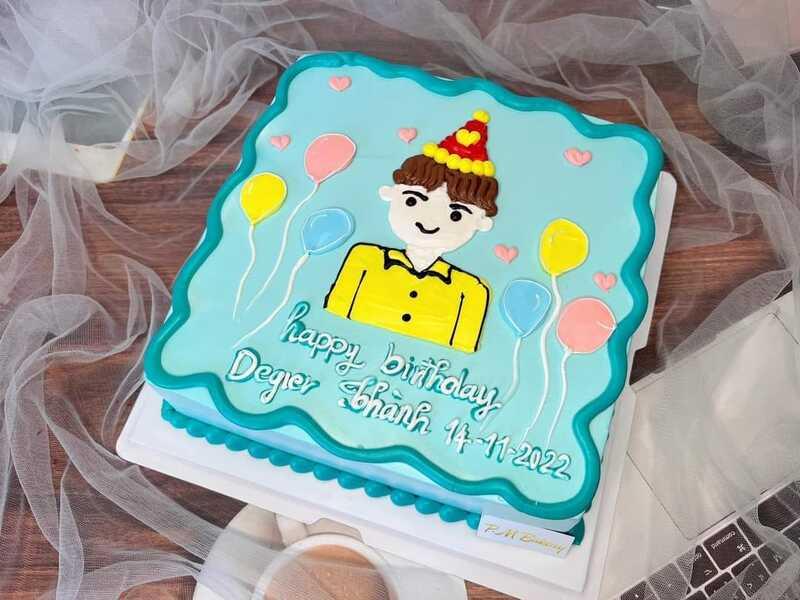 BÁNH KEM VẼ HÌNH