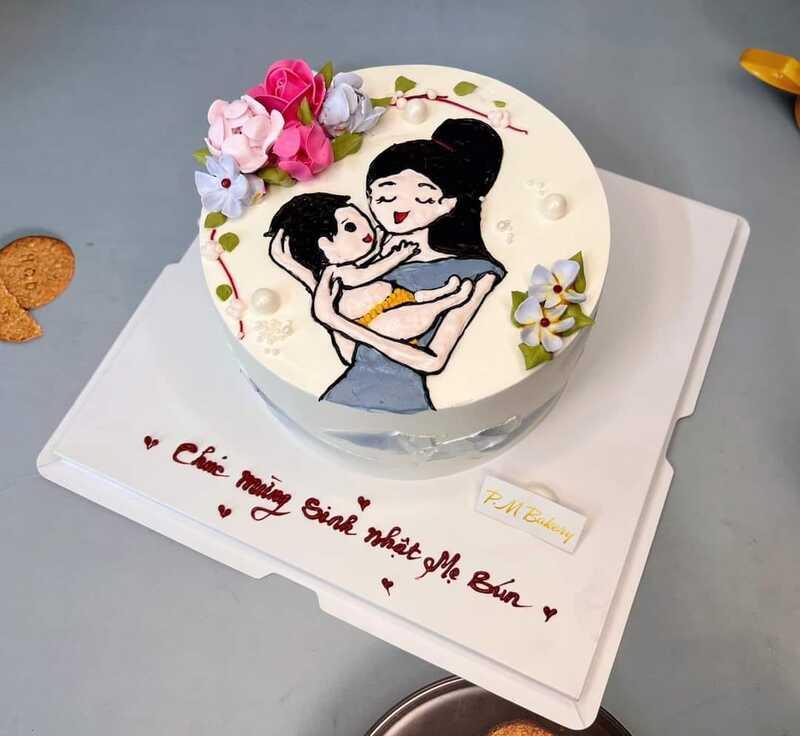 BÁNH KEM VẼ HÌNH