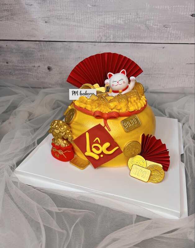 BÁNH MÈO CHIÊU LỘC - TÚI VÀNG