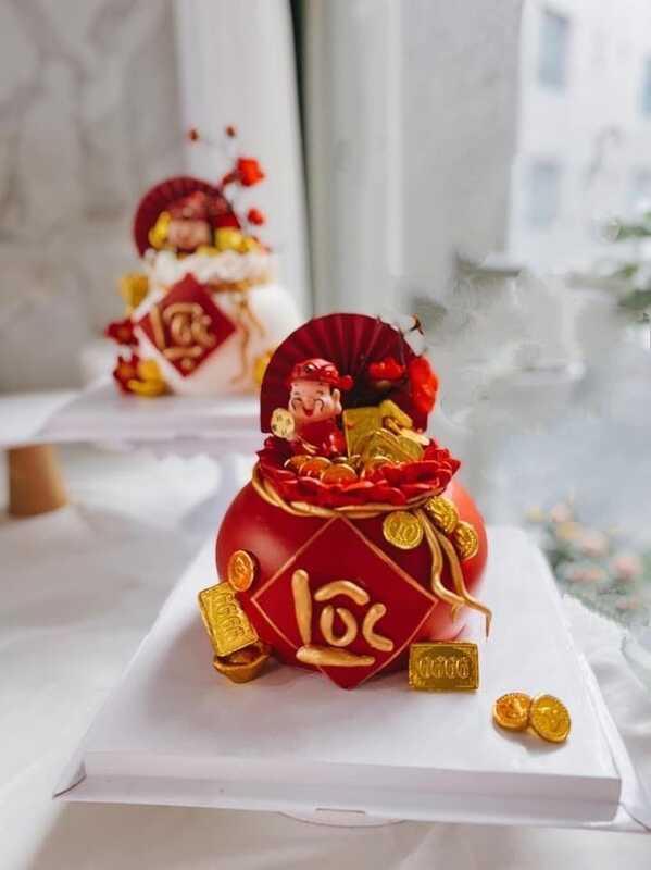 BÁNH THẦN TÀI ĐỎ 8888