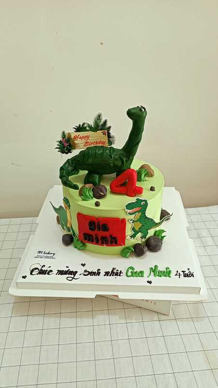 BÁNH KEM KHỦNG LONG