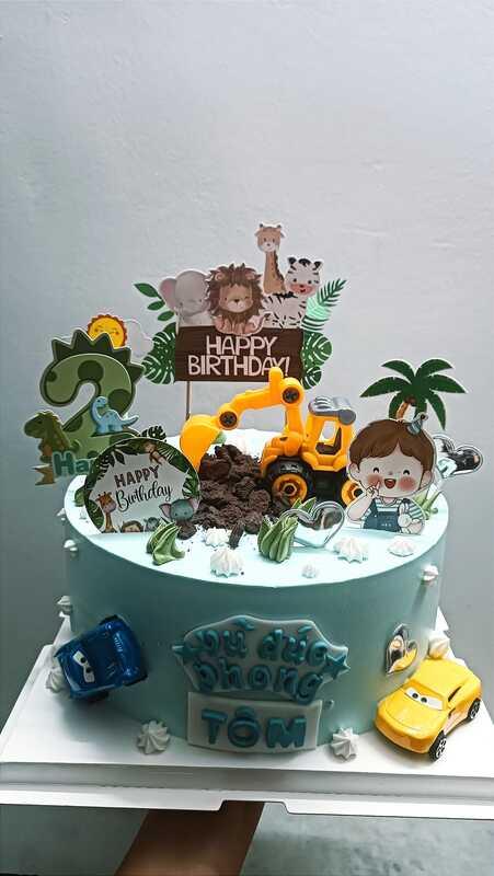 BÁNH KEM CÔNG VIÊN KHỦNG LONG