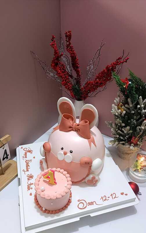 BÁNH KEM THỎ CUTE