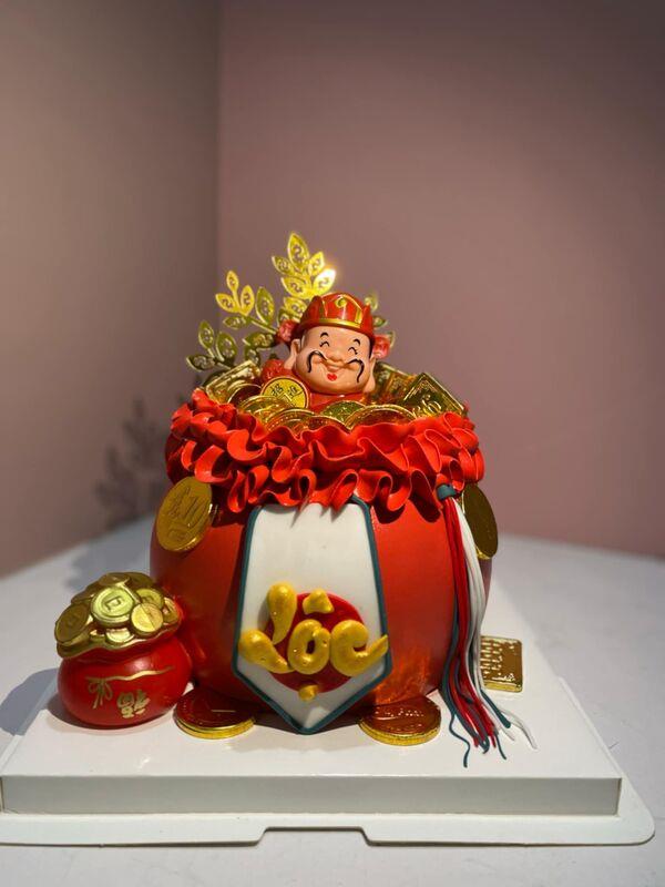 BÁNH THẦN TÀI ĐỎ 8888