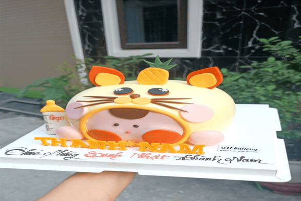 Bánh Mô Hình Dễ Thương